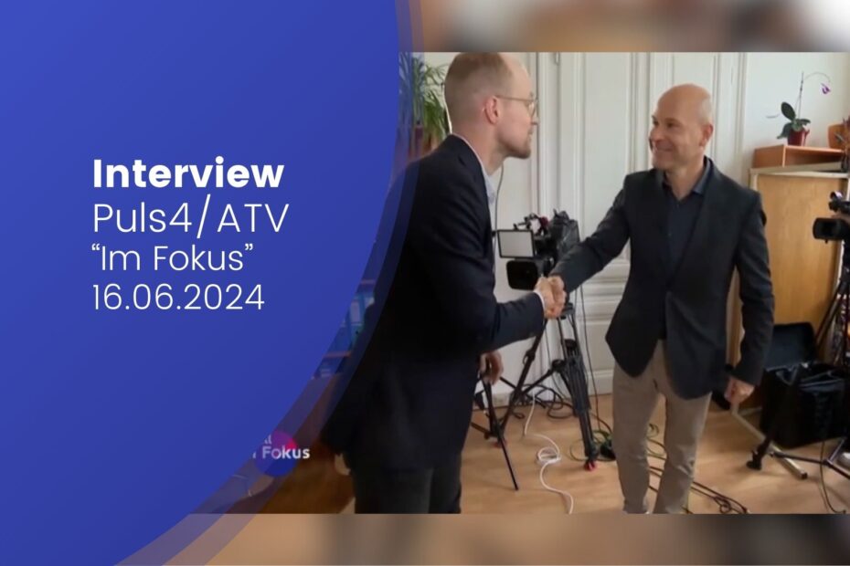 Thumbnail zum Interview von Paul Schmidt, vom 20240616, mit Puls24 für die Sendung "Im Fokus"